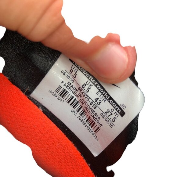 2015 Murcurial Victory 5 CR7 'Black Total Crimson' Size 9.5 - Picture 2 of 8